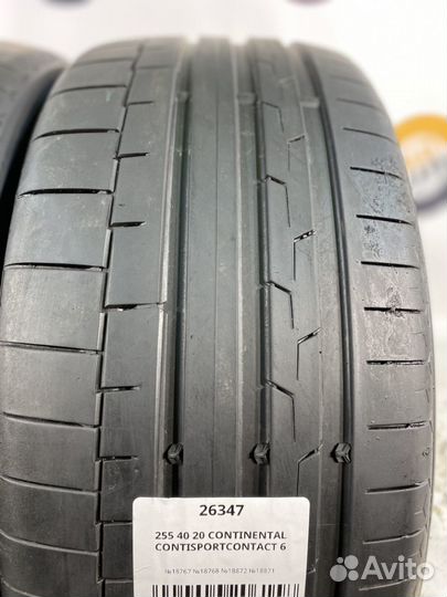 Continental ContiSportContact 6 255/40 R20 99Y