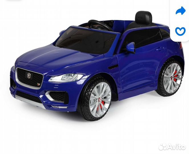 Детский электромобиль бу jaguar