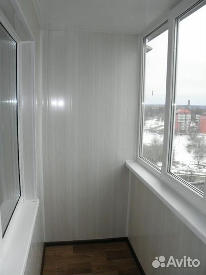 Отделка балконов и лоджий