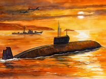Картины подводные лодки