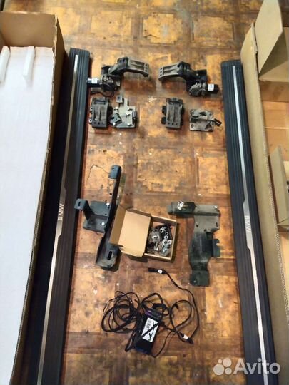 Выдвижные электро пороги ATS на BMW x7 Б.У