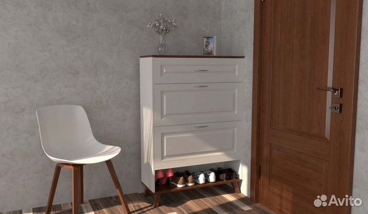 Тумба для обуви на ножках