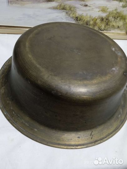 Латунный таз 10 л СССР