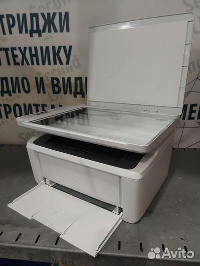 Лазерный мфу HP LJ Pro M28w пробег 1835 страниц