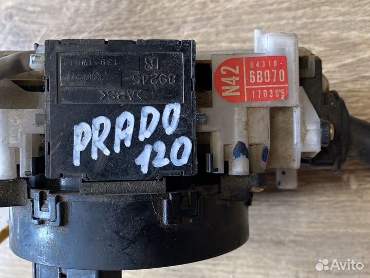 Toyota land cruiser prado 120 подрулевой переключа
