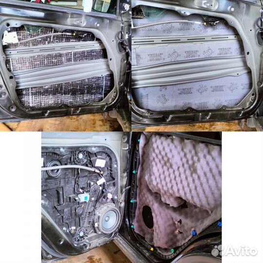 Шумоизоляция авто