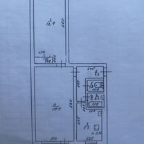 2-к. квартира, 47 м², 4/5 эт.