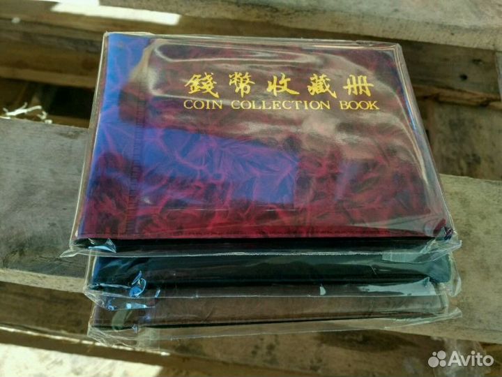 Карманный альбом для монет на 60 ячеек