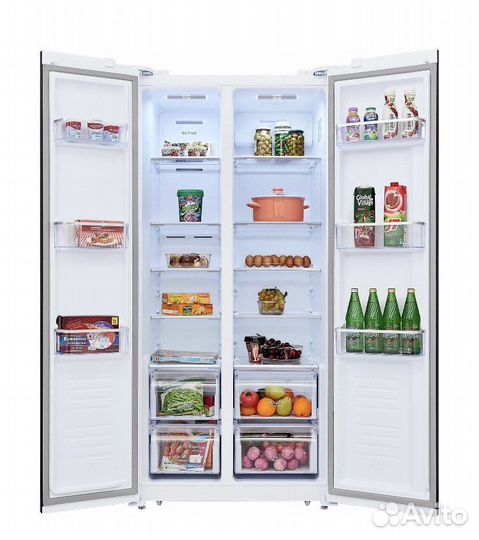 Холодильник hiberg RFS-480DX NFW inverter