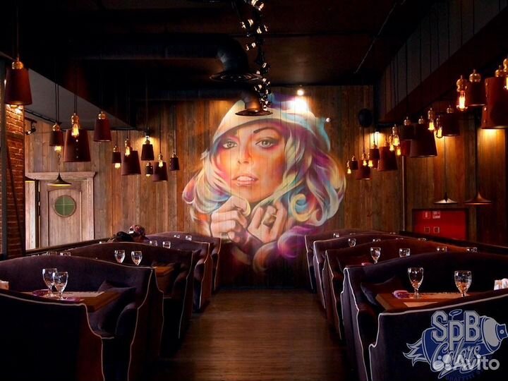 Художественная роспись стен Быстро и качественно