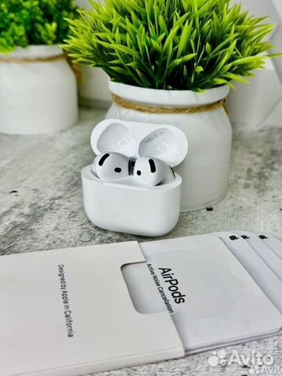 AirPods 4 шумодав + чехол