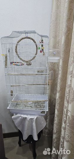 Большая клетка для птиц