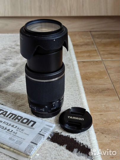 Объектив Tamron AF 18-200mm f/3.5-6.3 Di II VC
