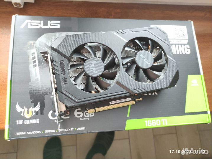 Asus GeForce GTX 1660 Ti 6Gb