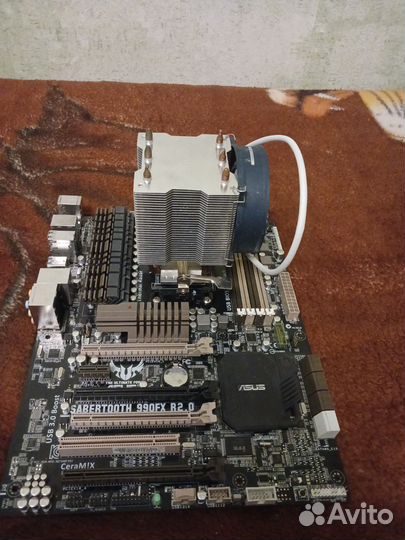 Комплект Мать+ проц