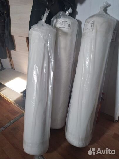 Фатин белый