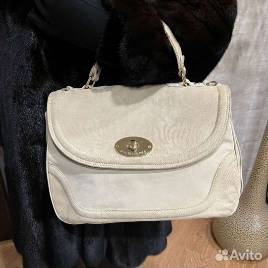 Сумка кожаная fabiani премиум класса, новая