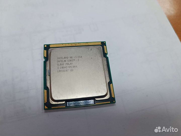 Процессор intel core i3 550 LGA 1156