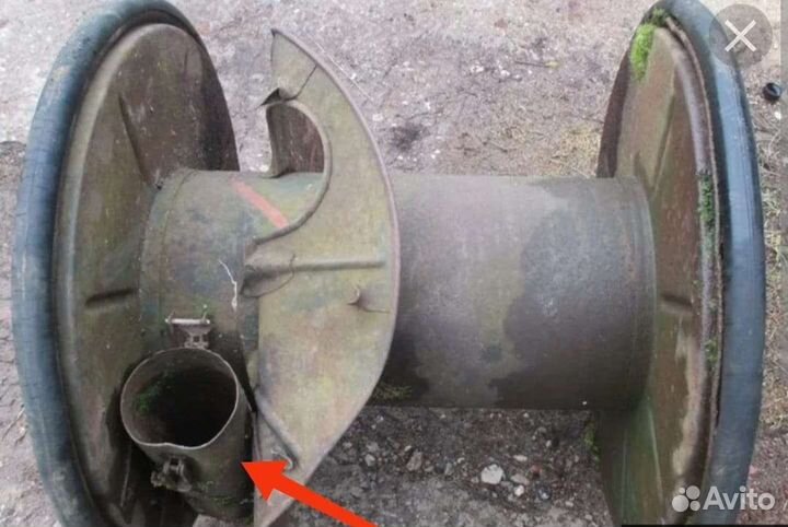 Тубус от полевой катушки