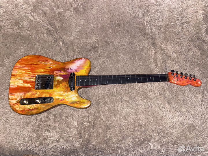 Электро гитара телекастер