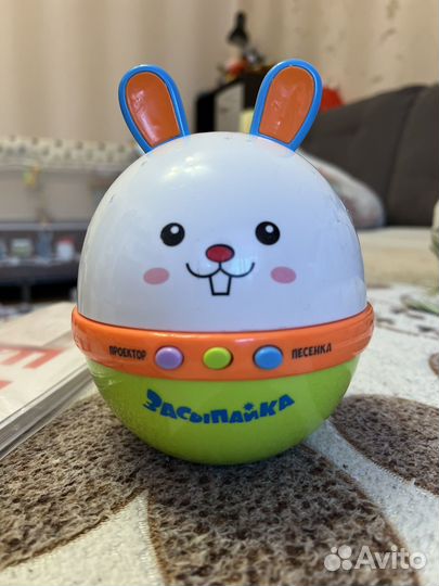 Неваляшка, проектор звездного неба, колыбельная