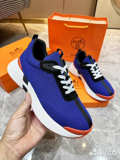 Мужские кеды Hermes – высокого качества