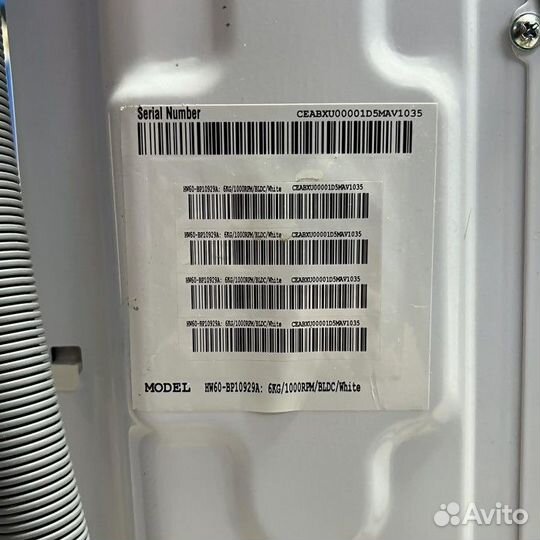 Стиральная машина Haier HW60-BP10929A (7422)