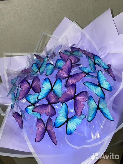Букет с бабочками