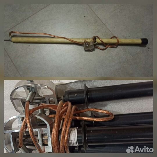 Штанга разрядная ку-0,4 / переносное заземление