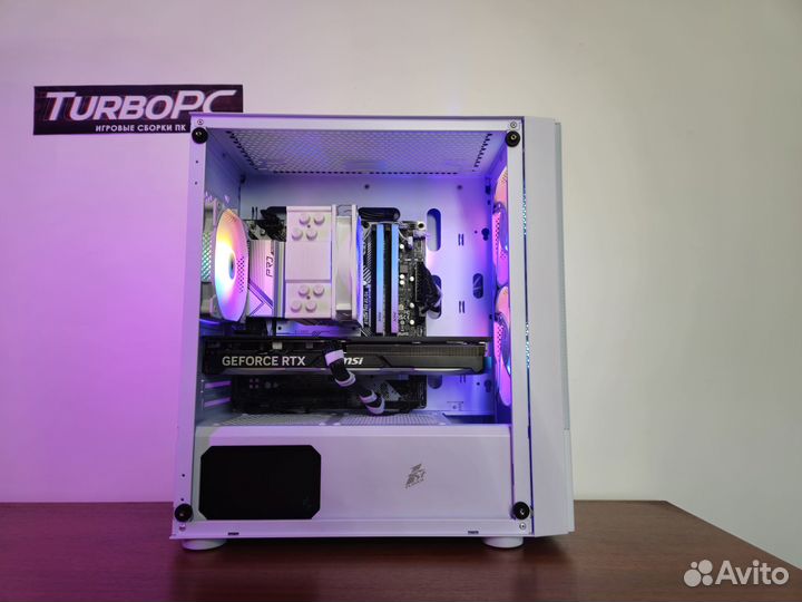 Игровой компьютер Intel i5 12400 и RTX 4060 TI