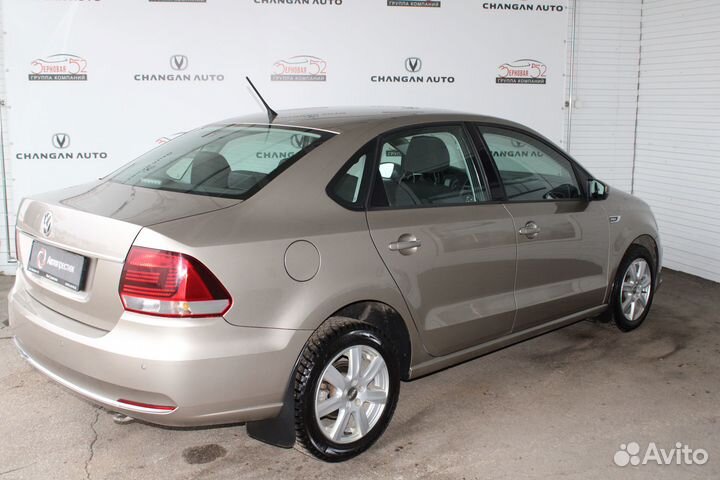 Volkswagen Polo 1.4 AMT, 2016, 105 000 км