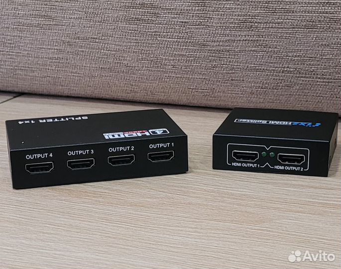Разветвитель hdmi 1x4 и 1x2
