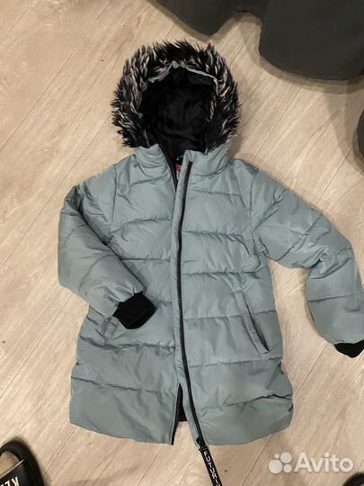 Пуховик для девовки 152