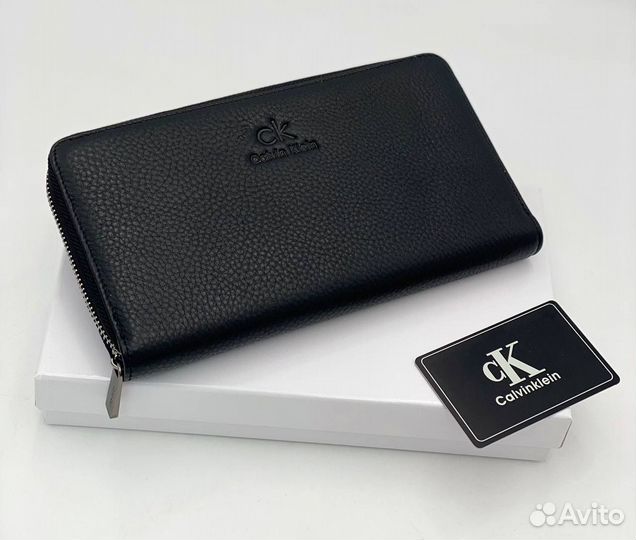 Кошелек мужской кожаный новый Calvin Klein