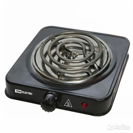 Электроплита одноконфорочная 1 кВт TDM