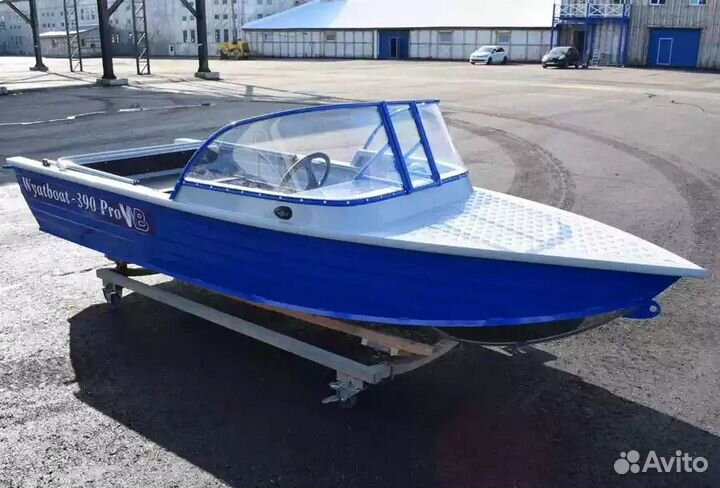 Моторная лодка Wyatboat-390 Pro