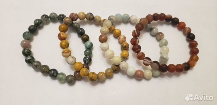 Браслет из натурального агата