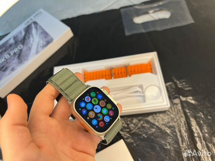 Apple Watch Ultra Amoled экран