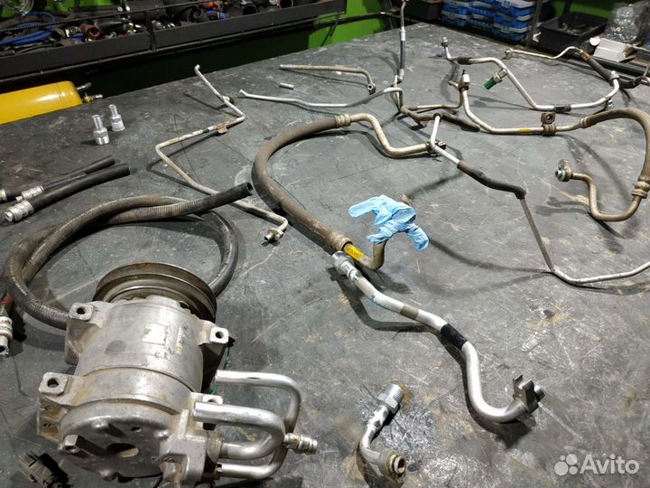 Ремонт кондиционеров, шлангов,гура,EGR.Аргон