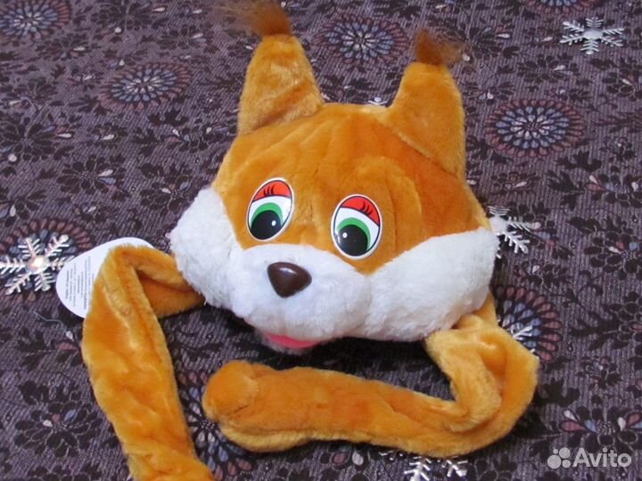 Новый костюм шапка Белка Белочка Бельчонок