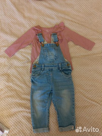 Вещи пакетом для девочки 74-80