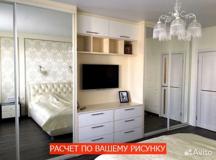 Шкаф с зеркалом любой дизайн