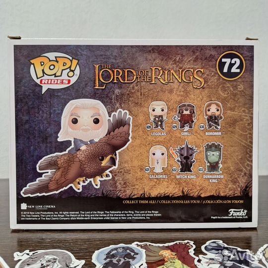 Funko POP Lord of the rings Gandalf on Gwaihir 72