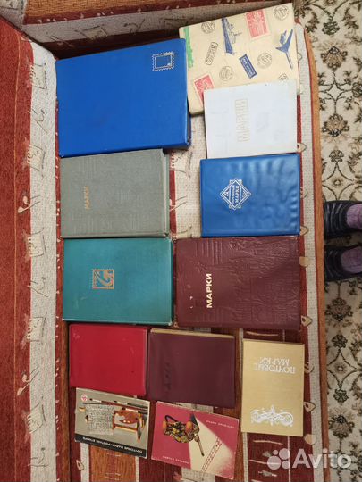 Набор кляссеров для марок (12 штук)