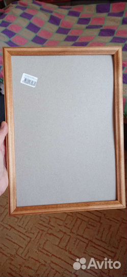 Фоторамка деревянная без стекла 21*30