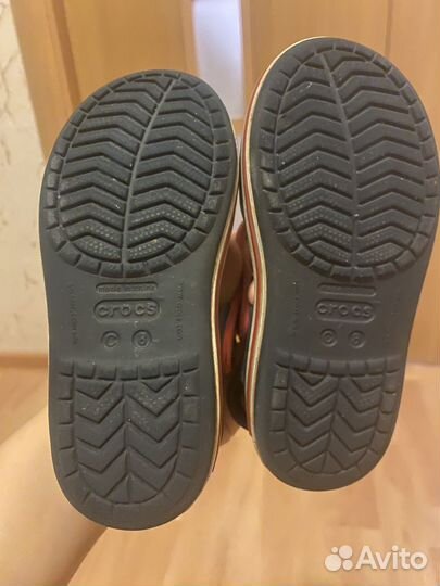 Сандали crocs c 8