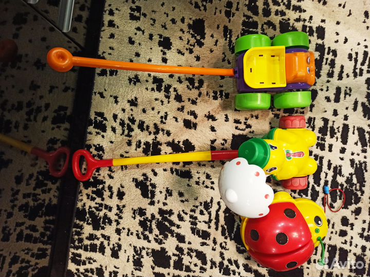 Каталка Божья коровка