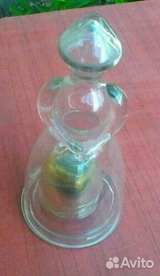 Стеклянная барышня с рюмками СССР