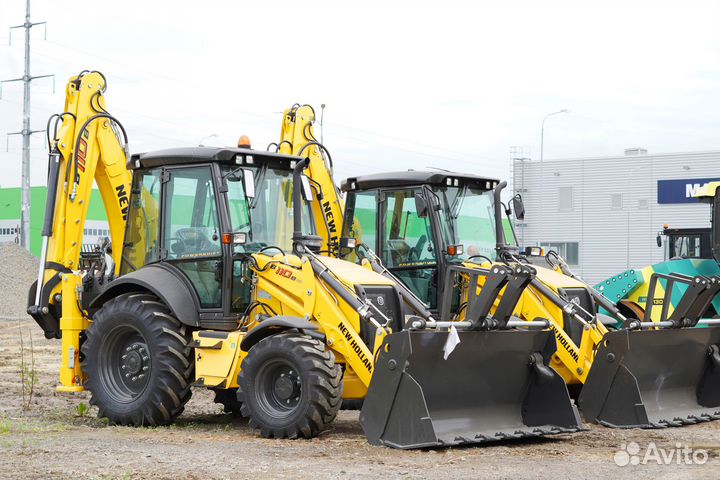 Экскаватор-погрузчик New Holland B110B, 2024