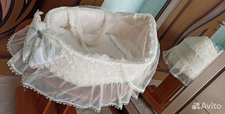 Люлька переноска на выписку новорожденных